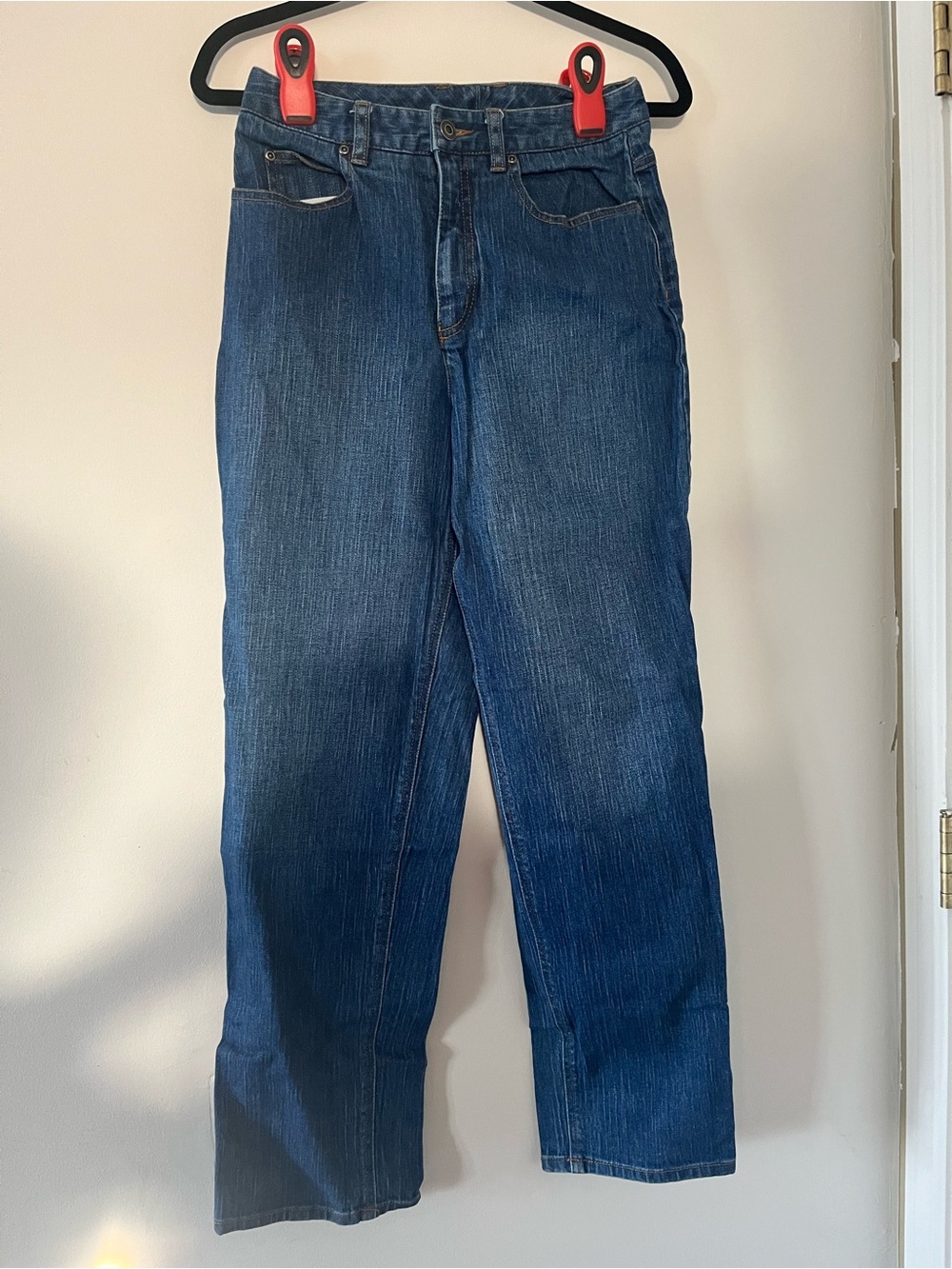 Vintage Talbots High Rise Straight Leg 6 Medium Wash Mom Jean 90s Minimalist
